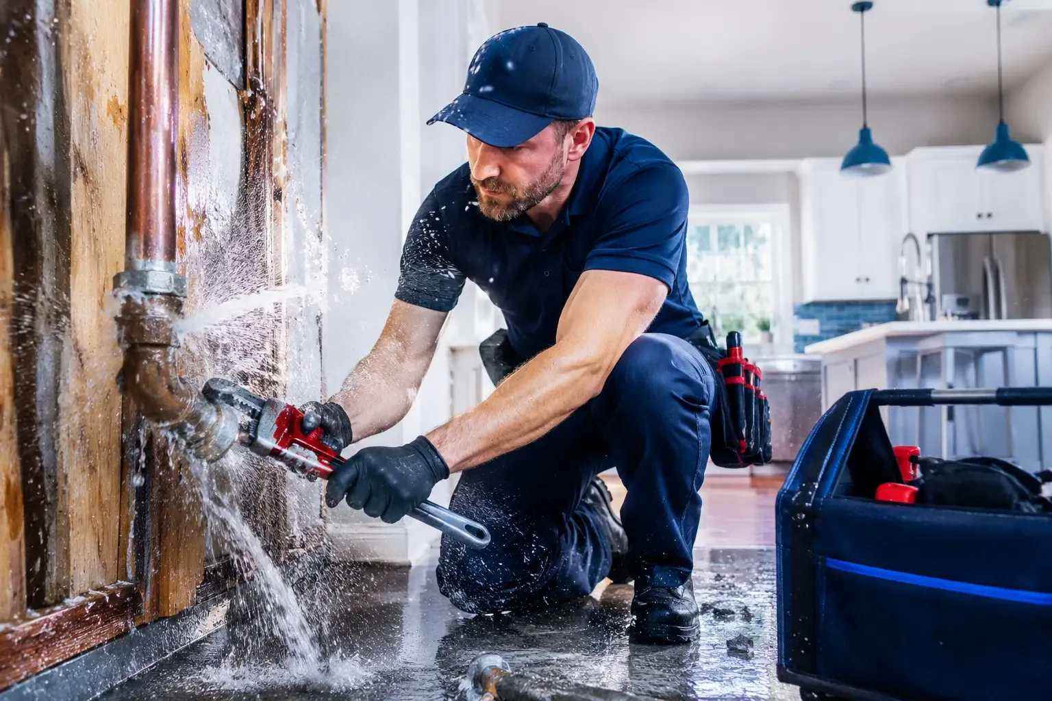 Local emergency pipe repair professionals in Kingston, OK